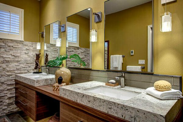 modern oasis award winning bathroom remodel