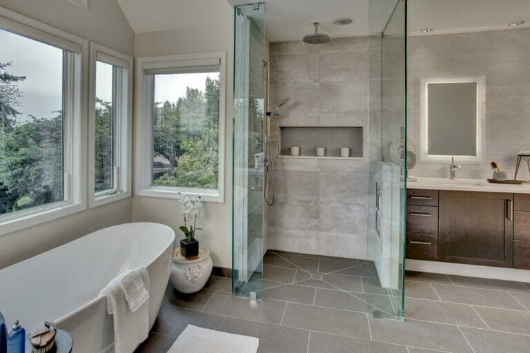 bathroom remodel from design-build firm Nip Tuck Remodeling