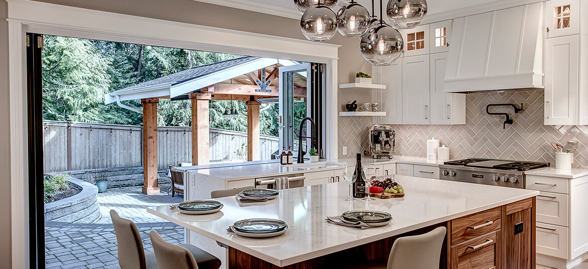 Bring The Outside In Kitchen Remodel in Woodinville