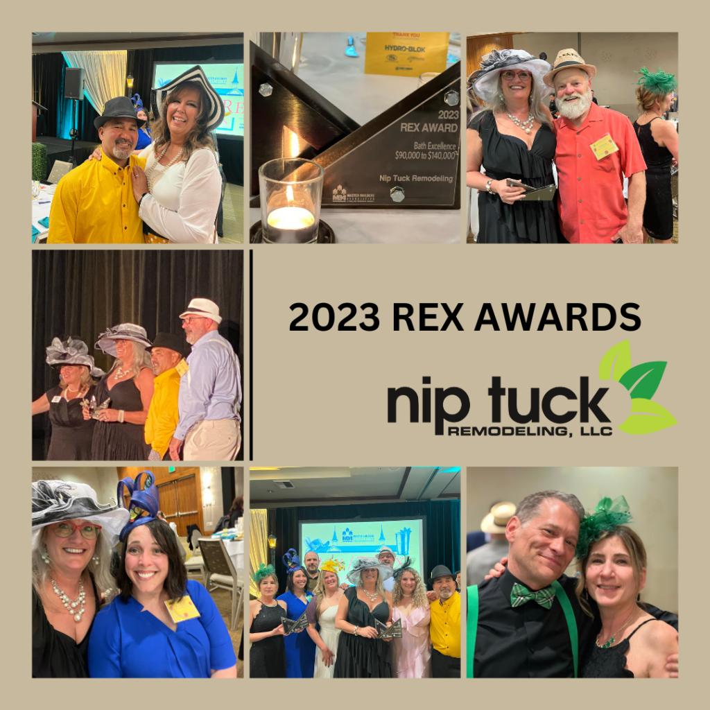 The Nip Tuck team attends the 2023 REX Awards gala