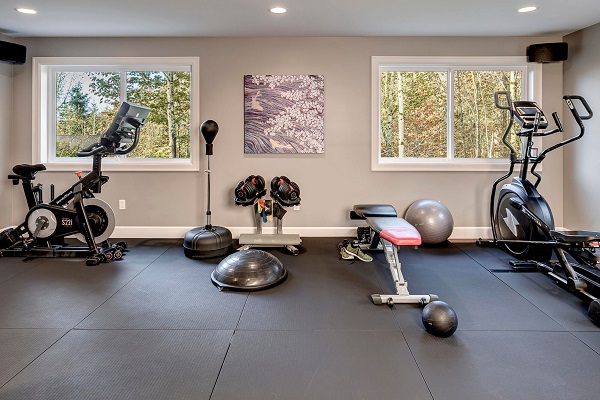 home remodeling to include a home gym can be a great form of self-care