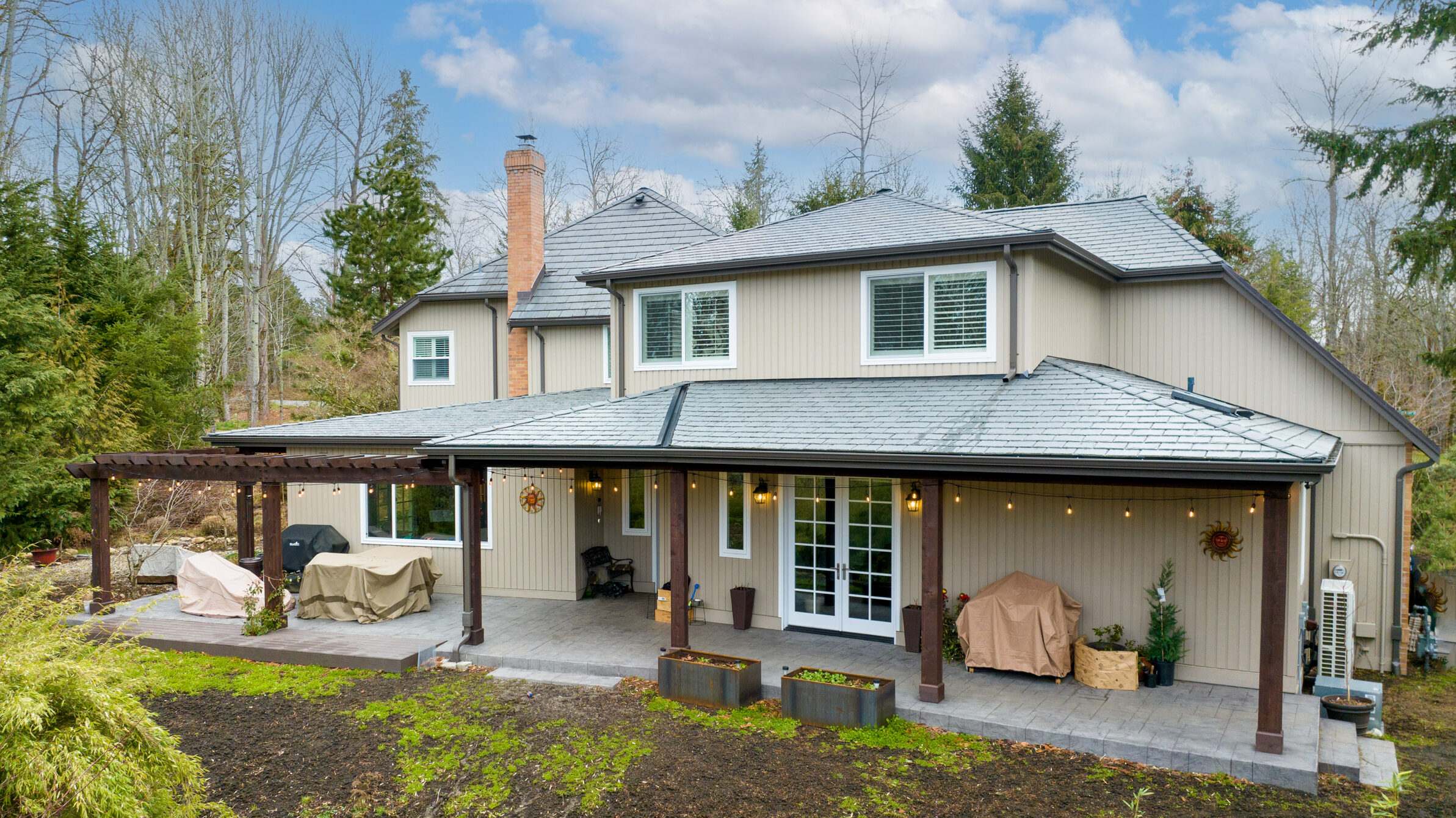 Redmond whole house remodeling project outside view