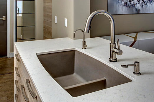 smart faucet home feature for the kitchen