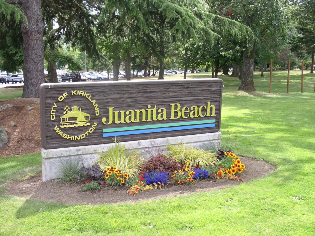 Juanita Beach in Kirkland WA