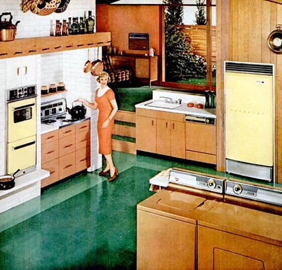 50s kitchen